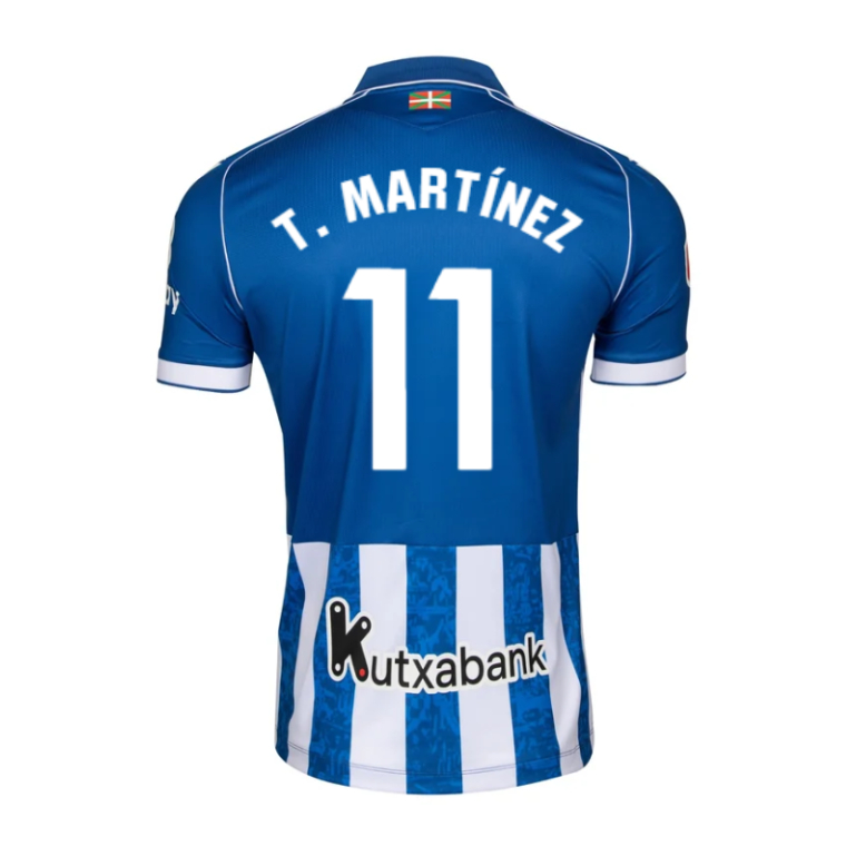 Deportivo Alavés Home T. MARTÍNEZ 11 Jersey 26-27