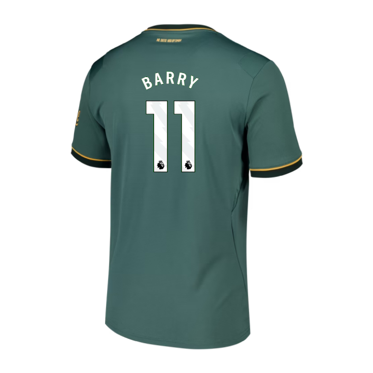 Everton Third BARRY 11 Jersey 26-27
