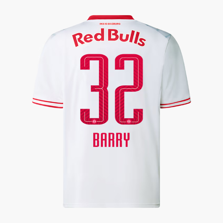 FC Red Bull Salzburg Home BARRY 32 Jersey 26-27