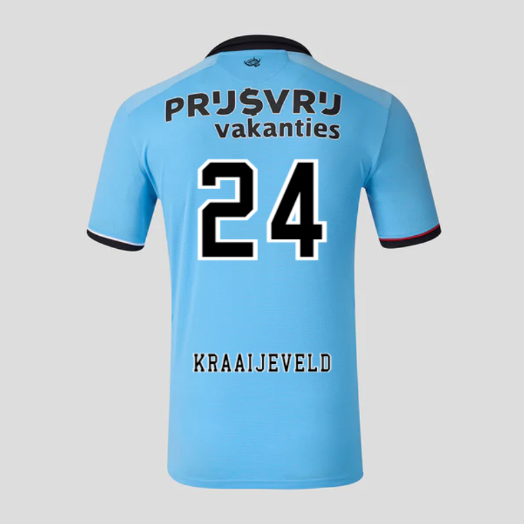 Feyenoord Away KRAAIJEVELD 24 Jersey 26-27