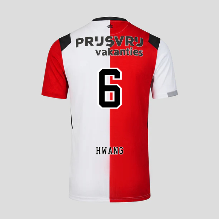 Feyenoord Home HWANG 6 Jersey 26-27