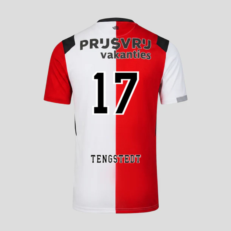Feyenoord Home TENGSTEDT 17 Jersey 26-27