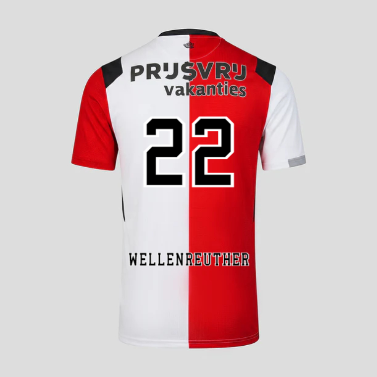 Feyenoord Home WELLENREUTHER 22 Jersey 26-27