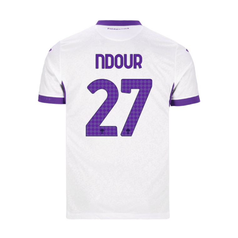 Fiorentina Away NDOUR 27 Jersey 26-27