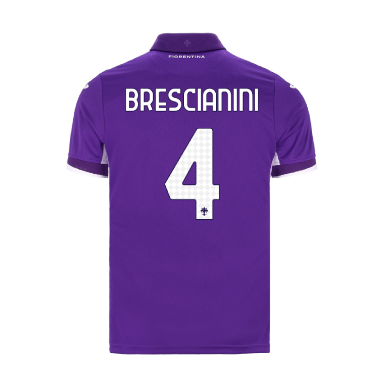 Fiorentina Home BRESCIANINI 4 Jersey 26-27