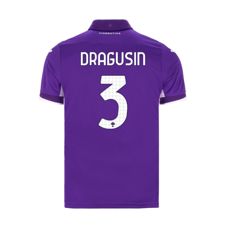 Fiorentina Home DRAGUSIN 3 Jersey 26-27