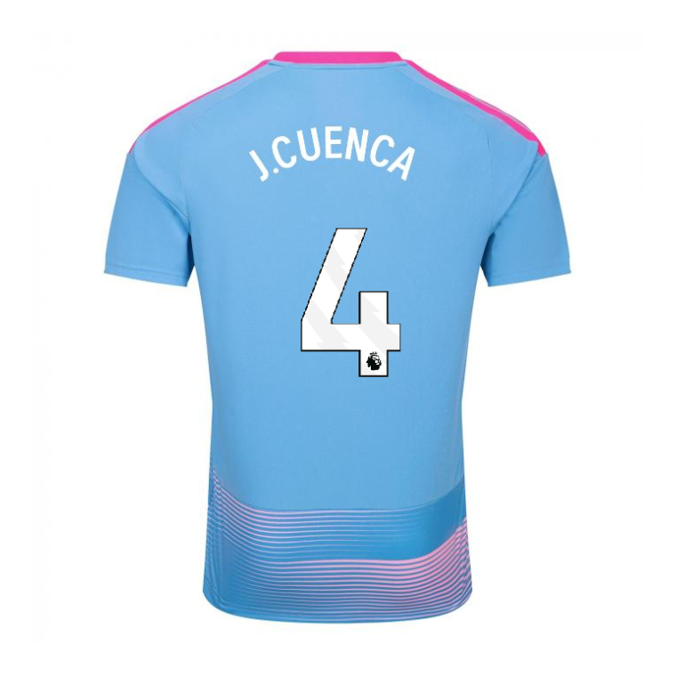 Fulham Third J.CUENCA 4 Jersey 26-27