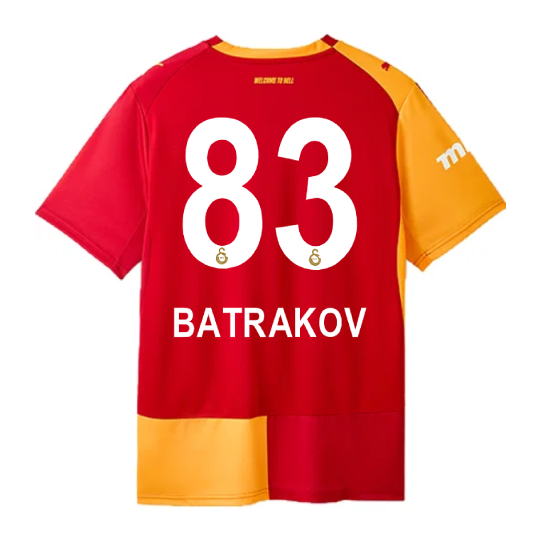 Galatasaray Home BATRAKOV 83 Jersey 26-27