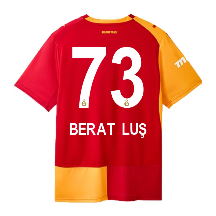 Galatasaray Home BERAT LUŞ 73 Jersey 26-27