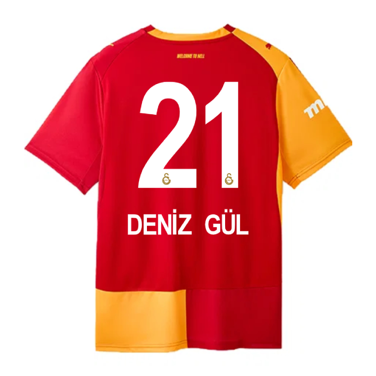 Galatasaray Home DENİZ GÜL 21 Jersey 26-27