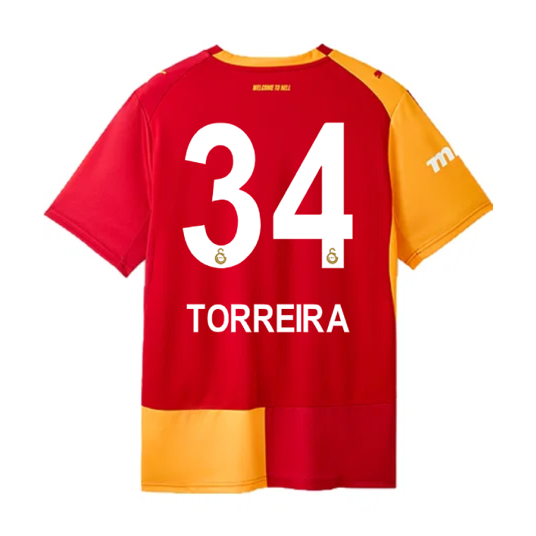 Galatasaray Home TORREIRA 34 Jersey 26-27