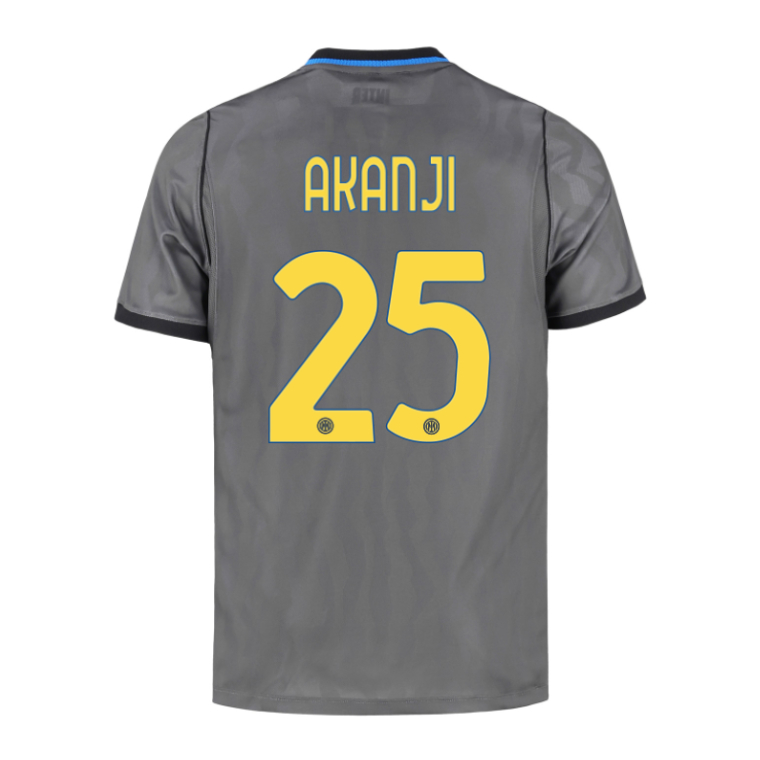 Inter Milan Third AKANJI 25 Jersey 26-27