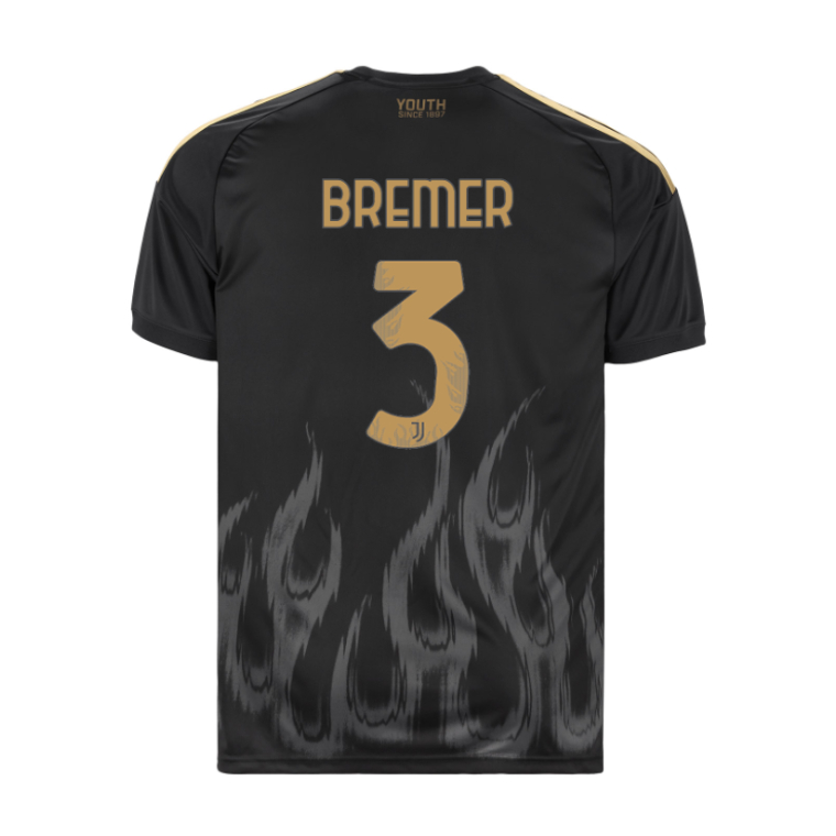 Juventus Third BREMER 3 Jersey 26-27