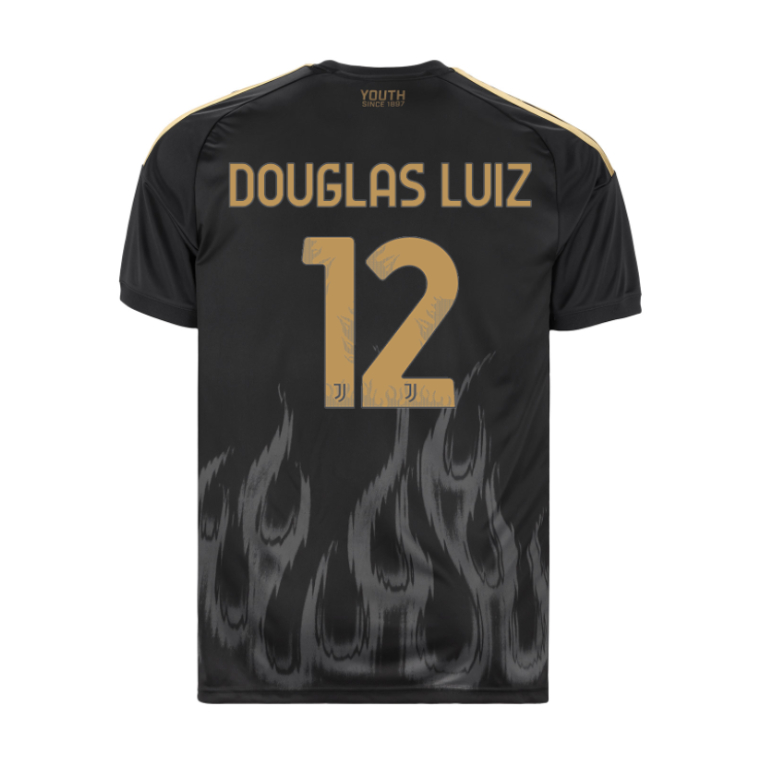 Juventus Third DOUGLAS LUIZ 12 Jersey 26-27