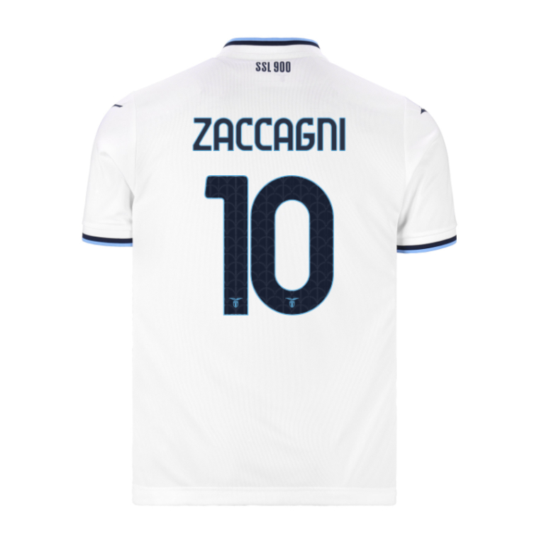 Lazio Away ZACCAGNI 10 Jersey 26-27