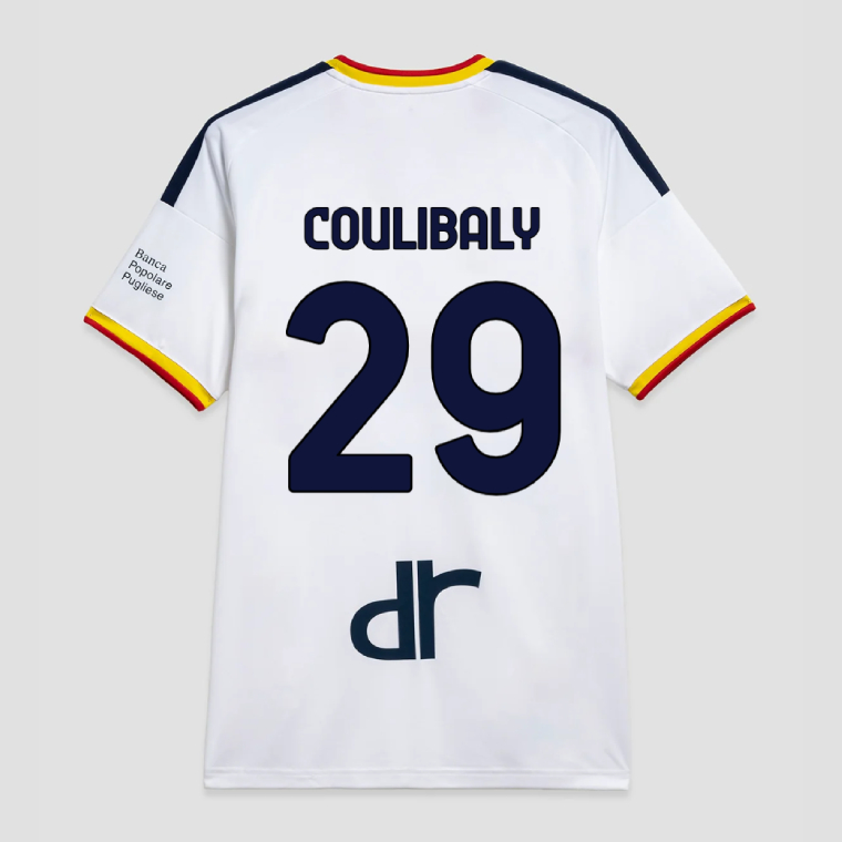 Lecce Away COULIBALY 29 Jersey 26-27