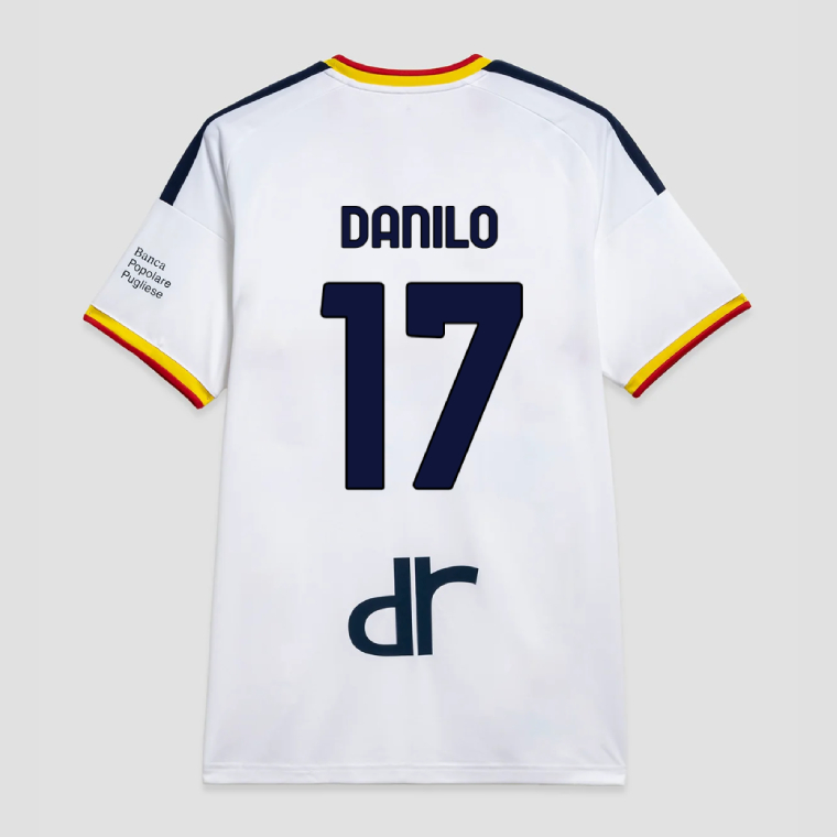 Lecce Away DANILO 17 Jersey 26-27