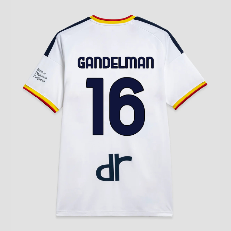 Lecce Away GANDELMAN 16 Jersey 26-27