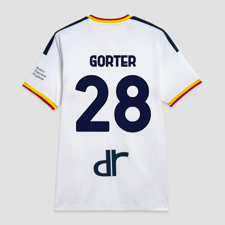 Lecce Away GORTER 28 Jersey 26-27