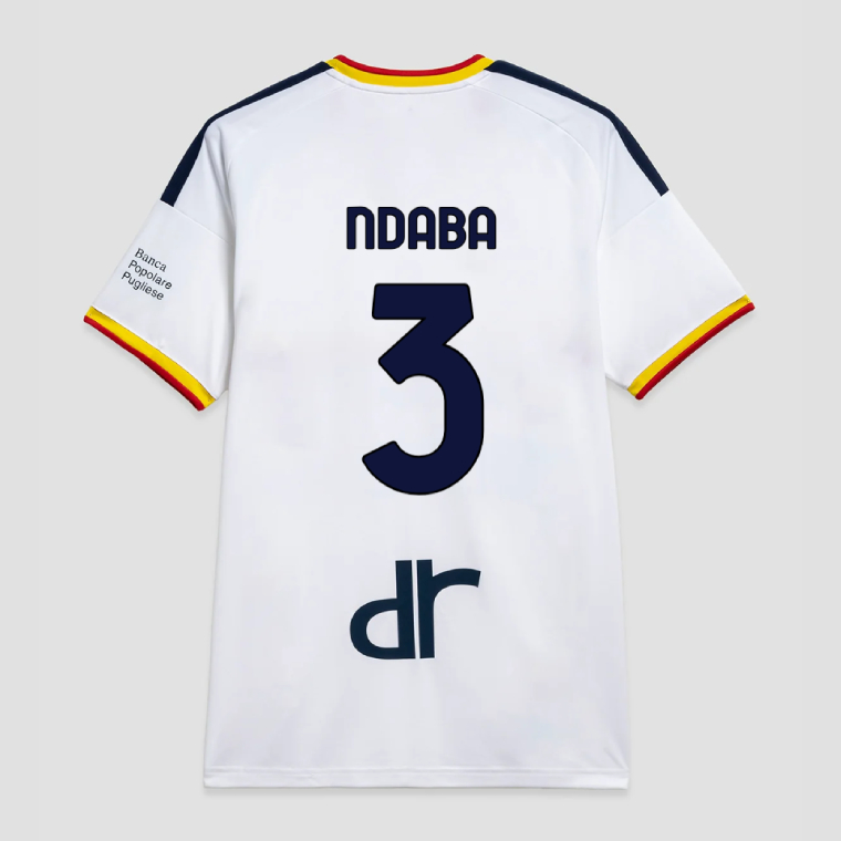 Lecce Away NDABA 3 Jersey 26-27