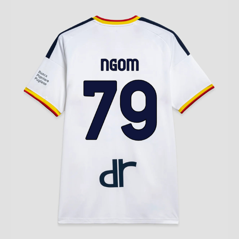 Lecce Away NGOM 79 Jersey 26-27