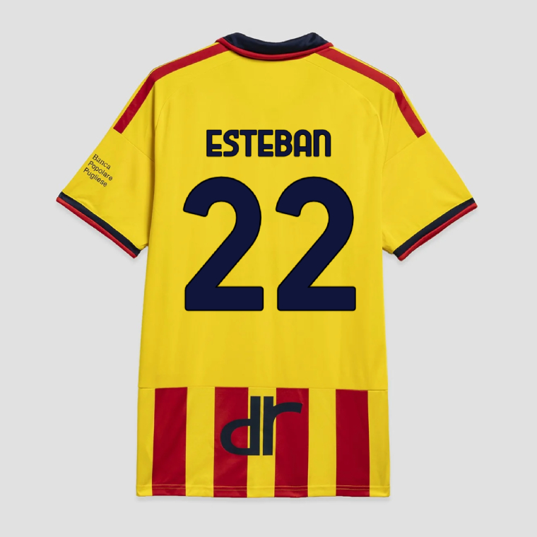 Lecce Home ESTEBAN 22 Jersey 26-27