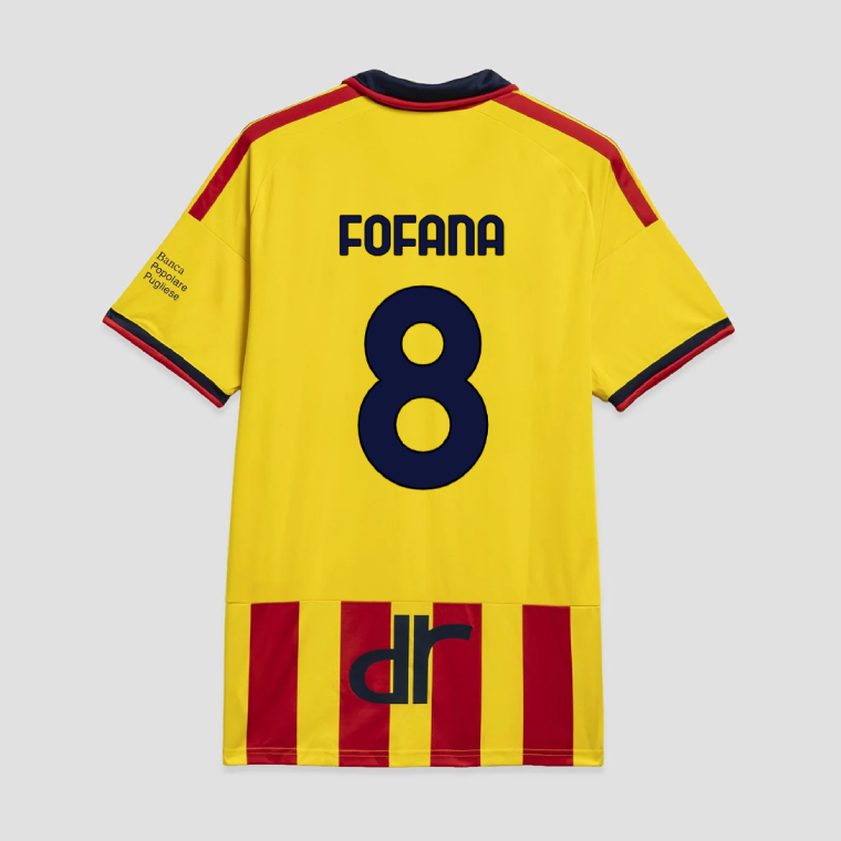 Lecce Home FOFANA 8 Jersey 26-27