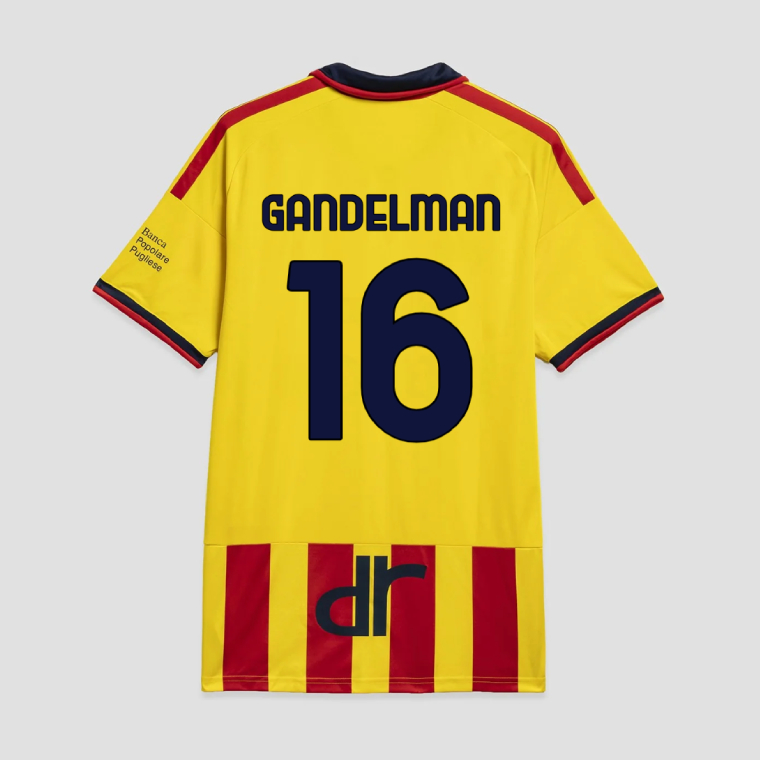 Lecce Home GANDELMAN 16 Jersey 26-27