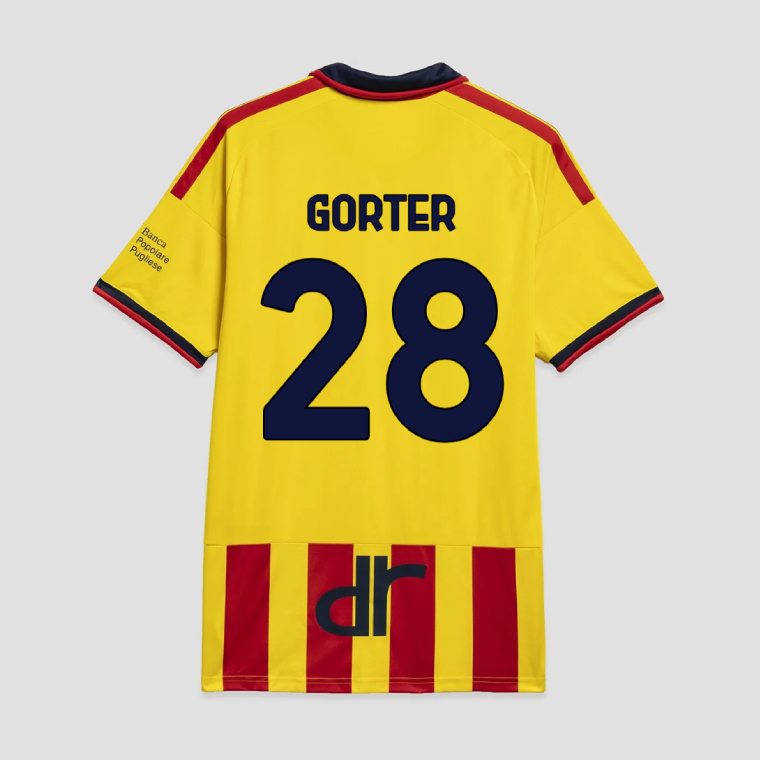 Lecce Home GORTER 28 Jersey 26-27