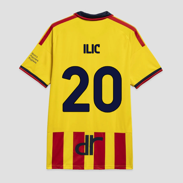 Lecce Home ILIC 20 Jersey 26-27