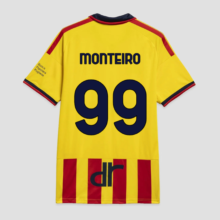 Lecce Home MONTEIRO 99 Jersey 26-27