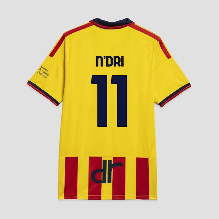 Lecce Home N'DRI 11 Jersey 26-27