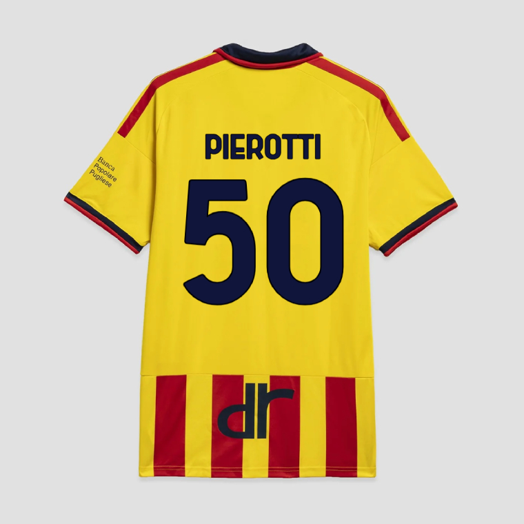 Lecce Home PIEROTTI 50 Jersey 26-27