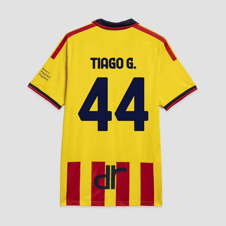 Lecce Home TIAGO G. 44 Jersey 26-27