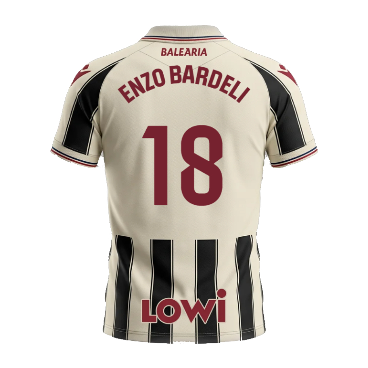 Levante UD Away ENZO BARDELI 18 Jersey 26-27