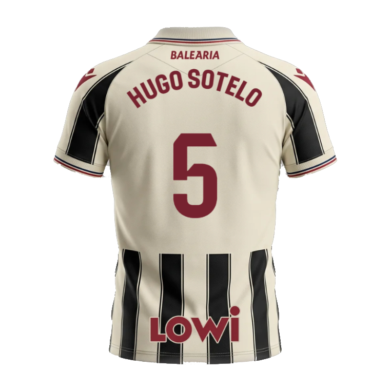 Levante UD Away HUGO SOTELO 5 Jersey 26-27