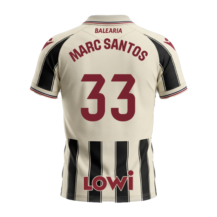Levante UD Away MARC SANTOS 33 Jersey 26-27