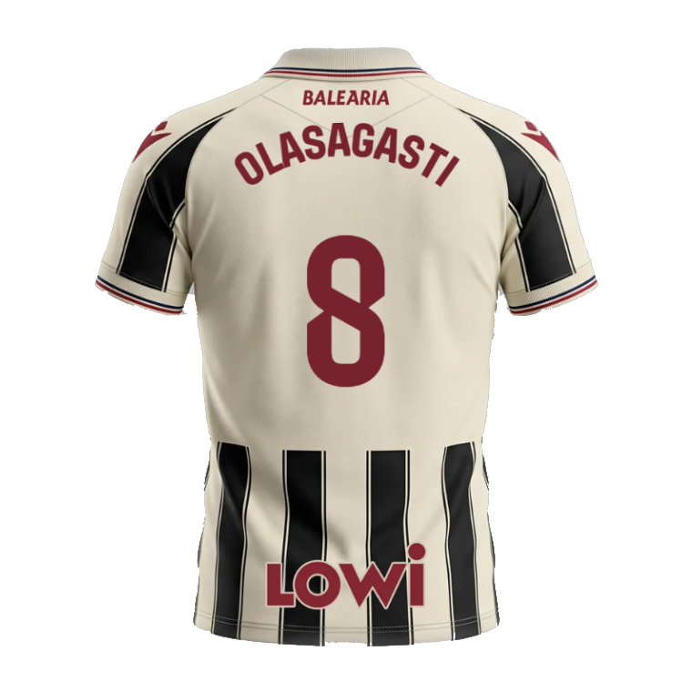 Levante UD Away OLASAGASTI 8 Jersey 26-27