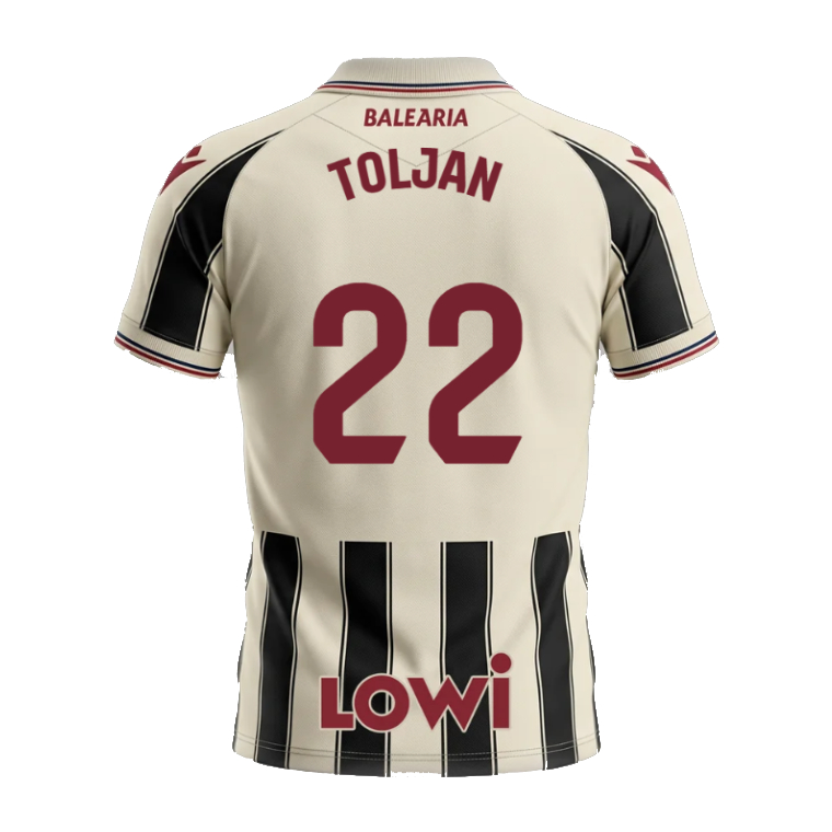 Levante UD Away TOLJAN 22 Jersey 26-27
