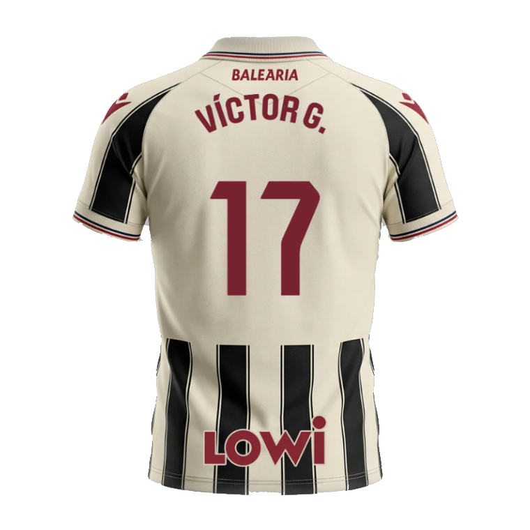 Levante UD Away VÍCTOR G. 17 Jersey 26-27
