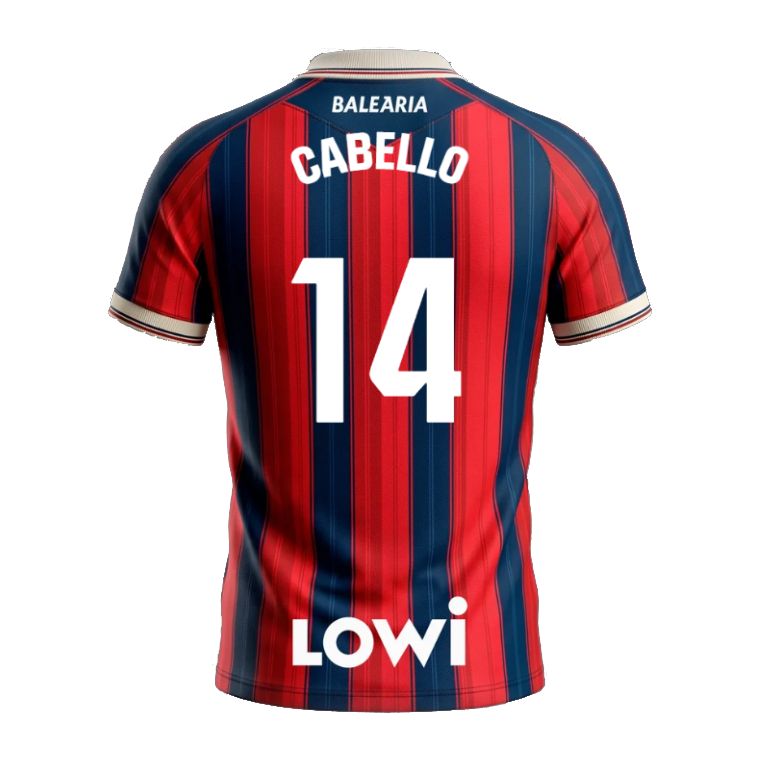 Levante UD Home CABELLO 14 Jersey 26-27