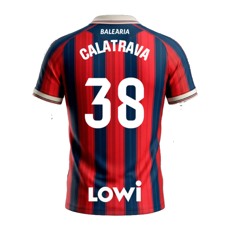 Levante UD Home CALATRAVA 38 Jersey 26-27