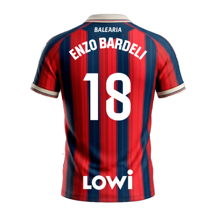 Levante UD Home ENZO BARDELI 18 Jersey 26-27