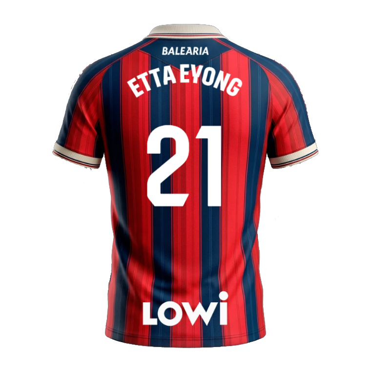 Levante UD Home ETTA EYONG 21 Jersey 26-27