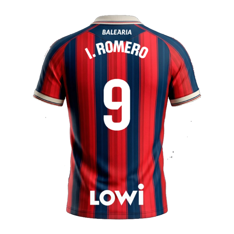Levante UD Home I. ROMERO 9 Jersey 26-27