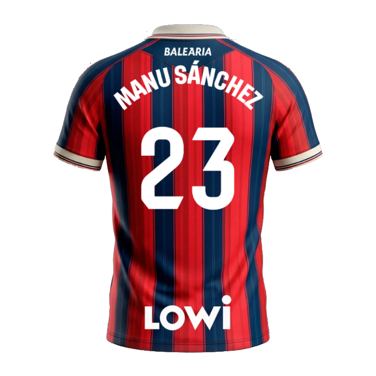 Levante UD Home MANU SÁNCHEZ 23 Jersey 26-27