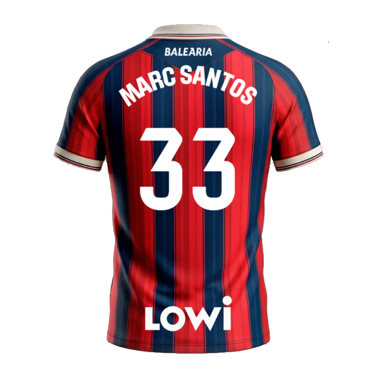 Levante UD Home MARC SANTOS 33 Jersey 26-27