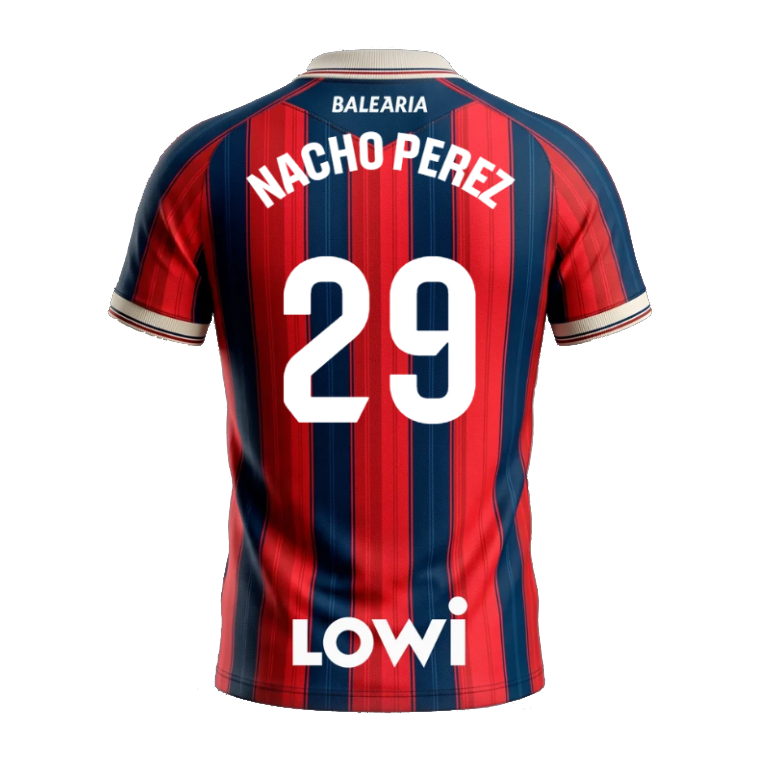 Levante UD Home NACHO PEREZ 29 Jersey 26-27