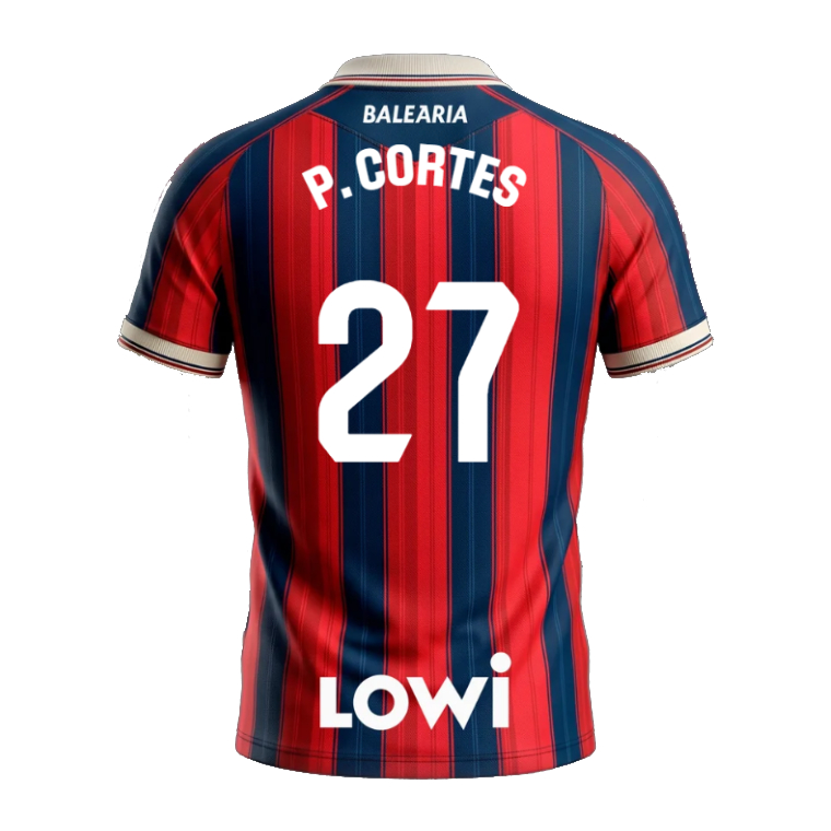 Levante UD Home P. CORTES 27 Jersey 26-27