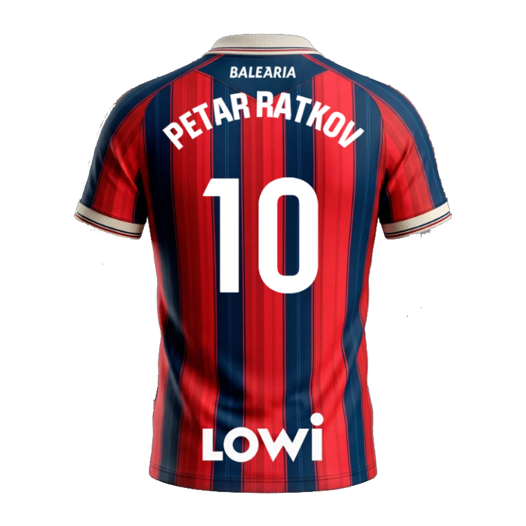 Levante UD Home PETAR RATKOV 10 Jersey 26-27